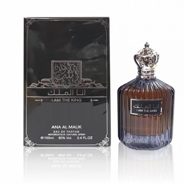 عطر أنا الملك الأصلي من شركة أرض الزعفران للرجال – Eau de parfum