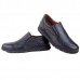 Chaussures Médicales 100% Cuir EXTRA Confortable noir AZ-242N