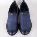 Chaussures Homme en Cuir Bleu – Slip-on Sans Lacets | Semelle EVA Ultra Légère