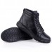 Basket montante Pour Homme extra confortable en cuir Noir 577