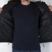 Blouson noir à capuche pour homme - Style casual - 23986