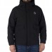 Blouson noir à capuche pour homme - Style casual - 23986