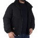 Blouson d'hiver noir pour homme - Confort et chaleur