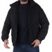 Blouson d'hiver noir pour homme - Confort et chaleur