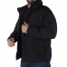 Blouson d'hiver noir pour homme - Confort et chaleur