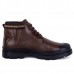 Bottines Chic Pour Homme en cuir Marron KW-754MW