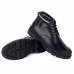 Bottines Chic Pour Homme en cuir noir  KW-754NW