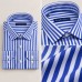 Chemise Homme à Rayures Larges – Style Classique & Moderne C2009B Chemise Homme à Rayures Larges – Style Classique & Moderne C2009B