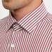 Chemise Rayée Homme en Coton Premium – Coupe Ajustée Élégante 2603R