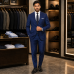 Costume Homme Chic Bleu Roi