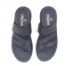 Sandales Pour Homme Très Confortable 100% cuir Noir HM-745N1