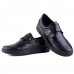Chaussures Médicales 100% Cuir EXTRA Confortable noir KW-318NW