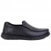 Chaussures Médicales Extra confortables 100% cuir noir NJ-3025N