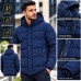 Veste Doudoune Homme à Capuche Détachable – Chaude, Légère et Confortable 16836B