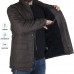 Veste Longue d’Hiver Matelassée Marron – Confort & Protection M702