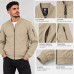Blouson Homme Léger Beige – Chic & Confortable 0927B