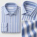 Chemise Homme à Rayures Larges – Style Classique & Moderne C2009C