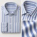 Chemise Homme à Rayures Larges – Style Classique & Moderne C2009B