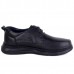 Chaussures Confortables Homme en Cuir Noir avec Lacets - Élégance et Légèreté 334N