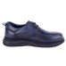 Chaussures Confortables Homme en Cuir Bleu avec Lacets - Élégance et Légèreté 334B