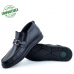 Chaussures Médicales demi bottes Confortable100% Cuir Noir KW-311NW
