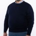 Pull à Col V Grand Taille pour Homme en Coton  LC03