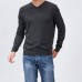 Pull Homme Col V – Élégance Classique et Confort T501