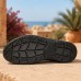 Sandales Homme en Cuir Marron – Confort et Style 342M
