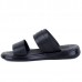 Sandales Pour Homme Très Confortable 100% cuir Noir 1021N