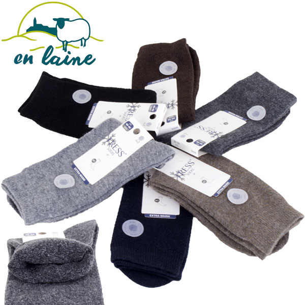 Chaussettes Laine Cachemire pour Homme