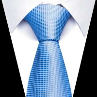 Cravate Pointillée Ciel Pour Homme TE510