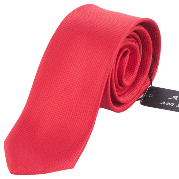 Cravate Rouge Pour Homme TE-017