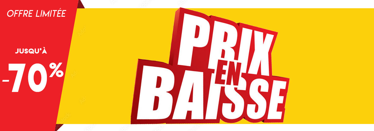Baisse des prix