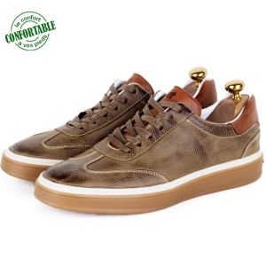 Baskets Homme en Cuir Nubuck – Chic et Confortable 799B