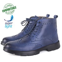 Bottines homme en cuir – confortable et légère 070B