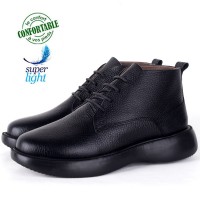 Bottines Homme en Cuir Véritable – Ultralégères et Confort Exceptionnel S011