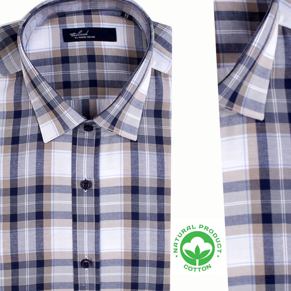 Chemise Homme Coton Épais Carreaux – Confort et Chaleur Z003