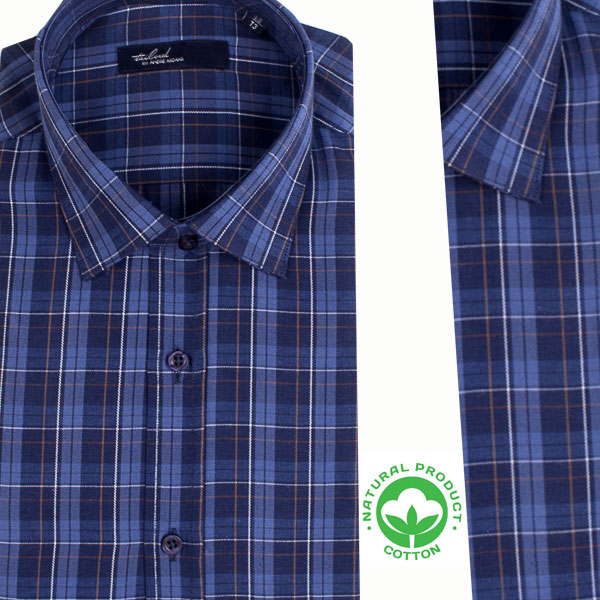 Chemise d’Hiver à Carreaux en Coton – Style robuste et moderne Z004