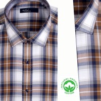 Chemise Demi-Épaisse à Carreaux pour Homme – Look hiver authentique Z005