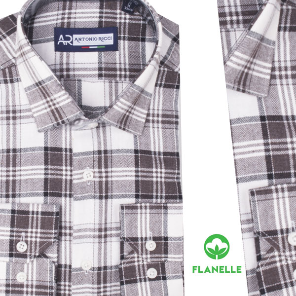 Chemise Hiver pour Homme – Style Casual Premium 2212M