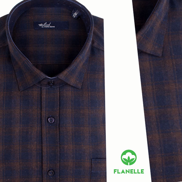 Chemise Homme en Flanelle à Carreaux – Style chaud et élégant Z006