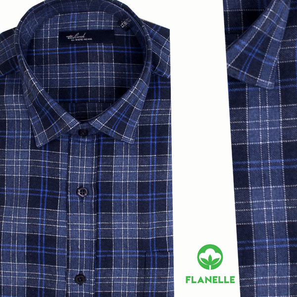 Chemise d’Hiver en Flanelle à Carreaux – Look moderne et cosy Z009