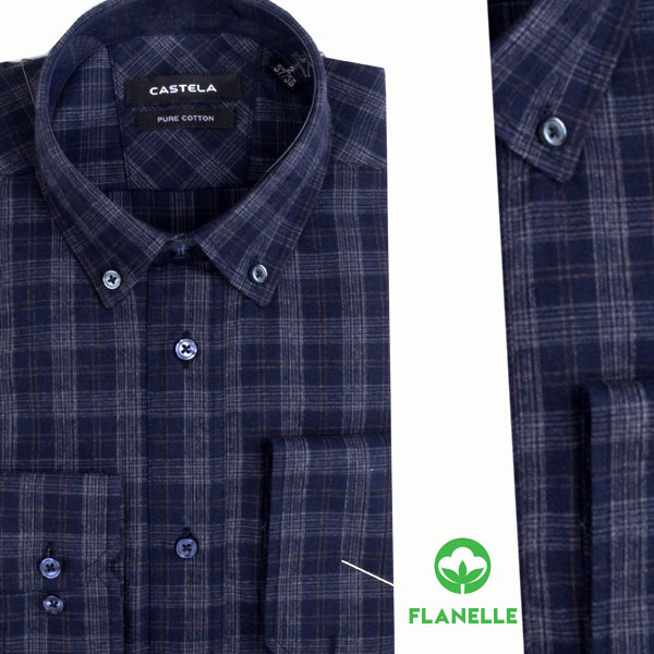 Chemise Hiver pour Homme – Style Casual Premium Z017