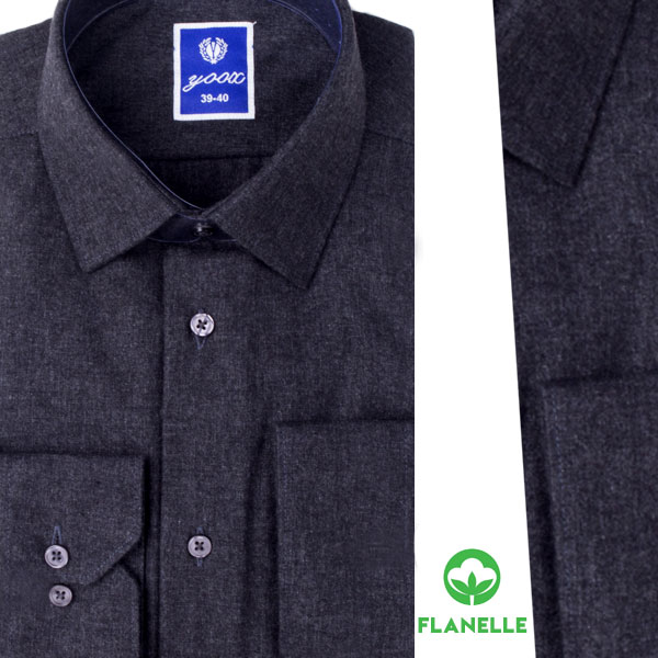 Chemise en flanelle homme – Chaleur et élégance 1225N