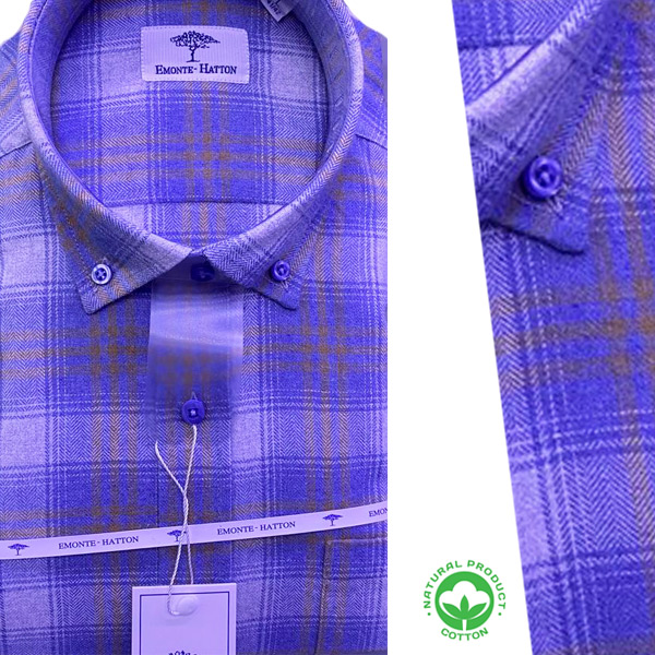 Chemise à carreaux en flanelle pour homme – Confort et Élégance