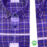 Chemise à carreaux en flanelle pour homme – Confort et Élégance CG22