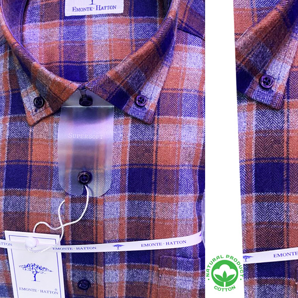 Chemise à carreaux en flanelle pour homme – Confort et Élégance CG25