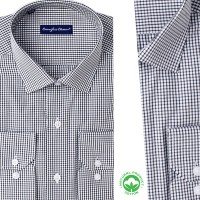 Chemise homme à petits carreaux en coton BN41