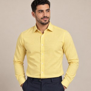Chemise Homme Manche Longue en Chambray – Chemise Casual Élégante 1509J