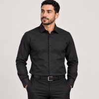 Chemise Homme Manche Longue en Chambray – Chemise Casual Élégante 1509N